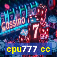 cpu777 cc